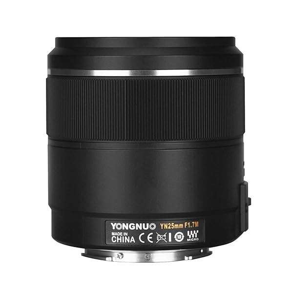 Yongnuo YN 25mm F1.7M Auto Focus Lens for Micro Four Thirds - Olympus & Panasonic Compatible