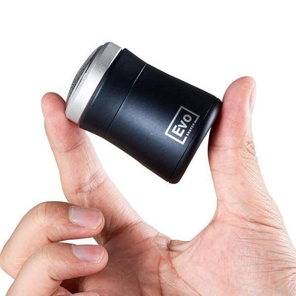 MicroNovelty MicroNovelty EVO Pocket Electric Shaver: Ultra-Compact Travel Razor for Quick Beard Grooming