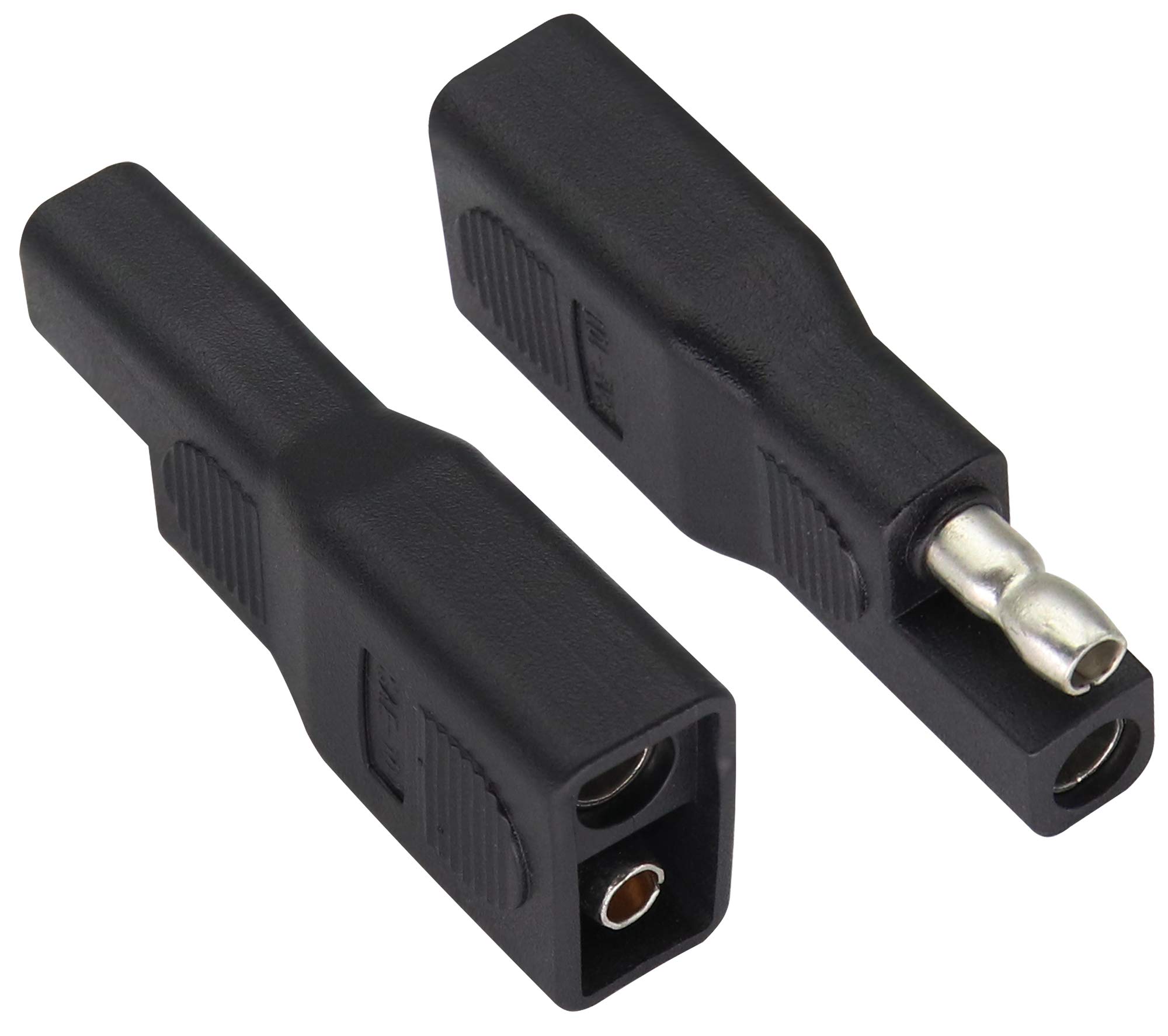 ZdyCGTime SAE to SAE Polarity Reverse Adapter 2Pin Connector for Solar Panel Power Male to Female Plug Quick Disconnect Extension Cable 4Pack - View 4 of 7