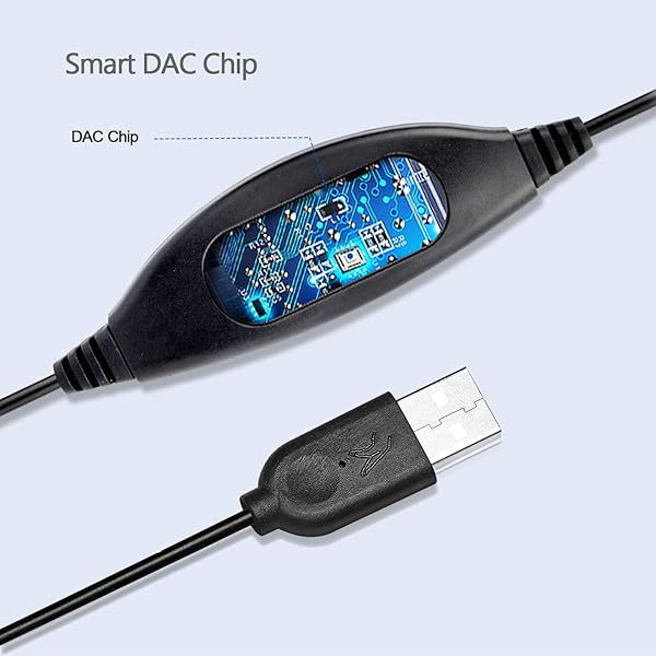 Adesso Adesso Xtream P1 USB Wired Headset: Adjustable Noise-Canceling Mic, Single-Sided Design, Black - View 3 of 5