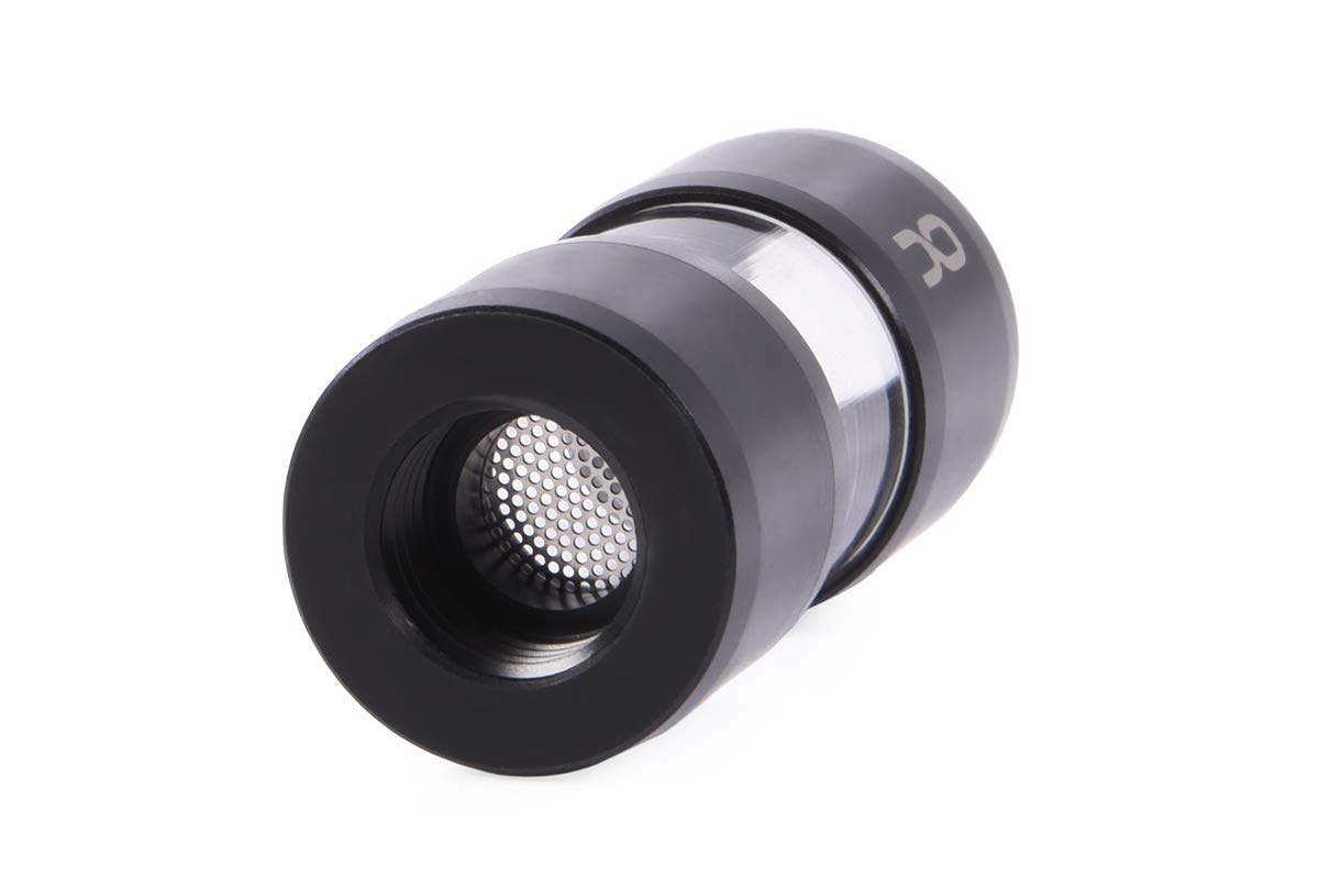 Alphacool Eiszapfen G1/4 Inline Filter Plexi Acetal High Performance Cooling Solution - View 2 of 6