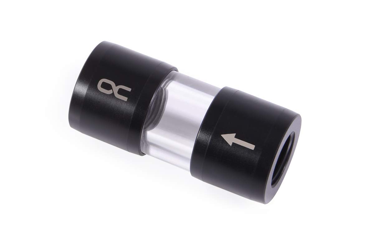 Alphacool Eiszapfen G1/4 Inline Filter Plexi Acetal High Performance Cooling Solution