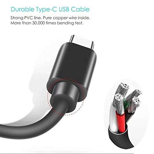 Replacement USB Type C Charging Cable for Xbox Series S X Elite Controller PS5 DualSense Switch Pro Lite Steam Deck 6.6 FT - View 4 of 5