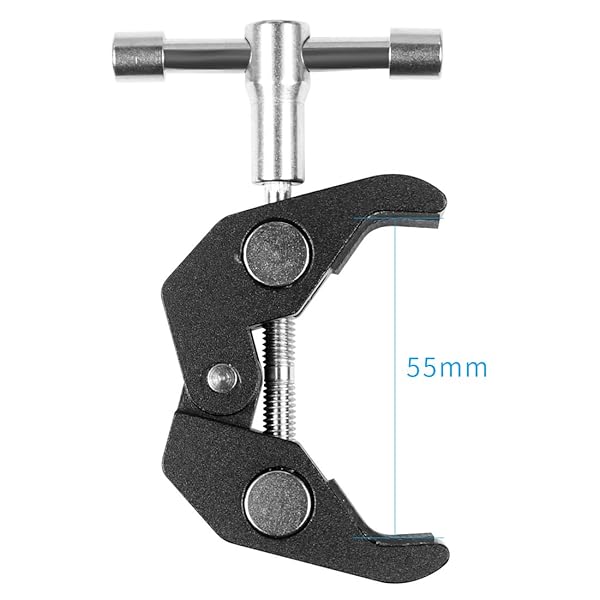 FEICHAO FEICHAO Adjustable Magic Arm Clamp and 7 Inch Friction Articulating Bracket for DSLR Camera Monitor and LED Studio Light - View 3 of 9