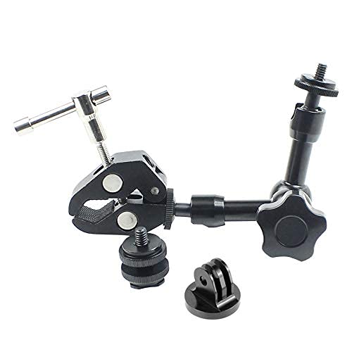 FEICHAO FEICHAO Adjustable Magic Arm Clamp and 7 Inch Friction Articulating Bracket for DSLR Camera Monitor and LED Studio Light - View 2 of 9