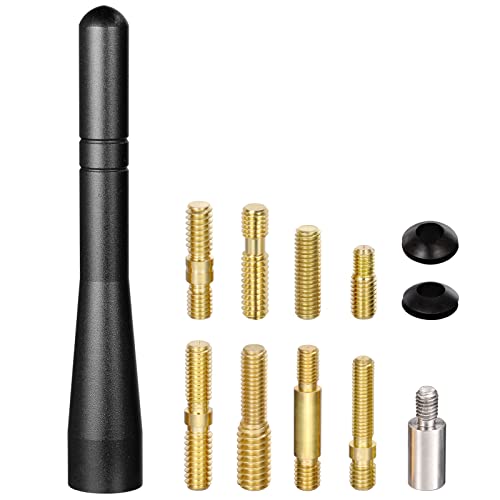 BINGFU Bingfu Short Antenna Mast Replacement for Toyota Tundra Tacoma Sienna FJ Cruiser RAV4 Highlander Corolla Prius Titan XD Frontier Xterra Rogue Juke Murano Honda CR-V - View 3 of 10