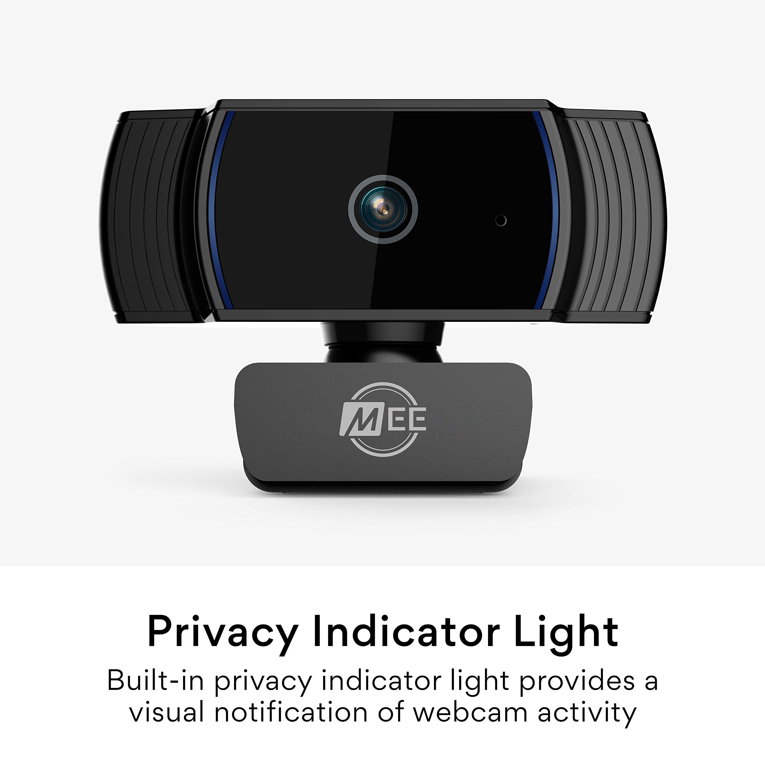 MEE audio C6A 1080p HD Webcam with Microphone for Video Calling on PC Mac Laptop with Autofocus Low Light Correction and 360 Degree Rotation - View 5 of 8