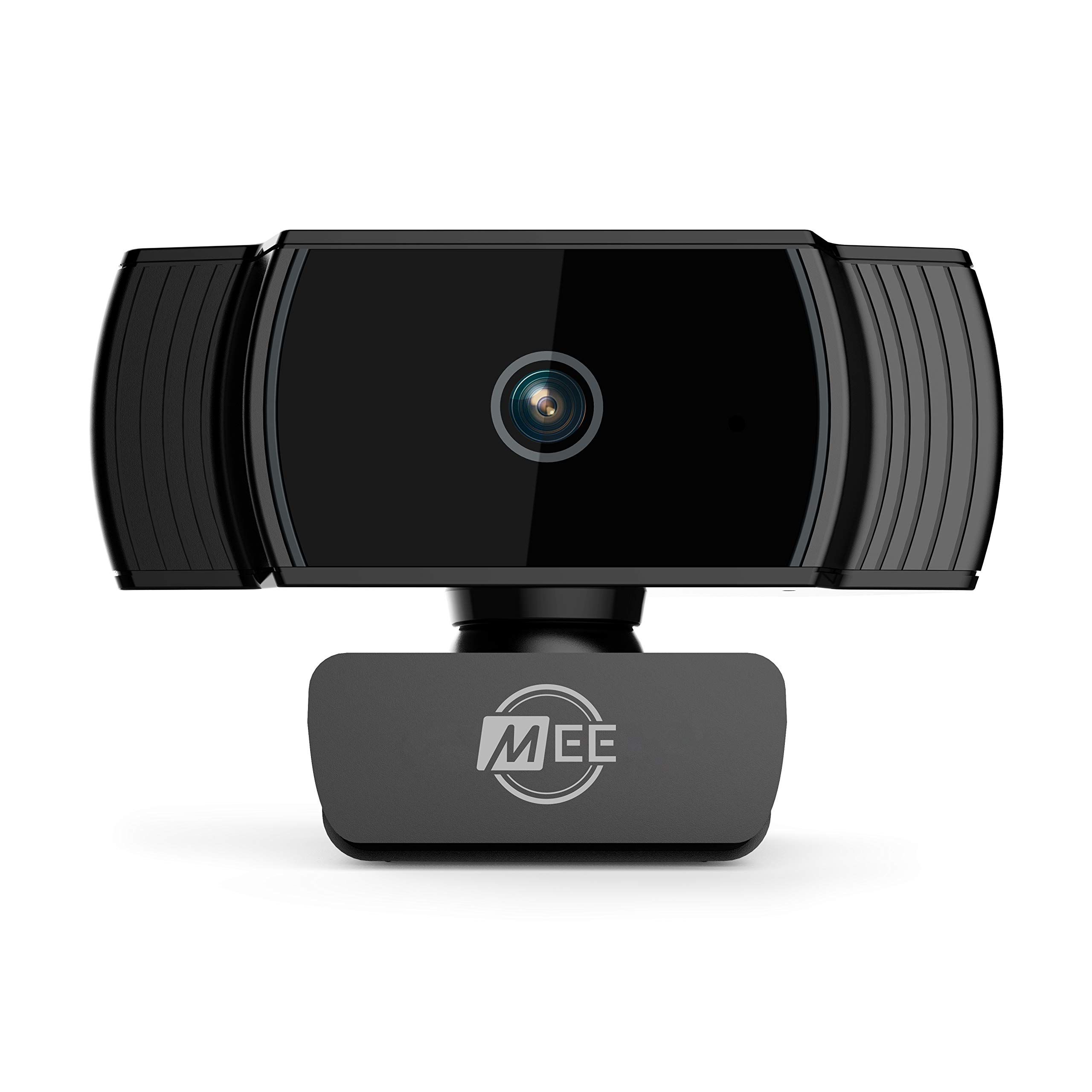 MEE audio C6A 1080p HD Webcam with Microphone for Video Calling on PC Mac Laptop with Autofocus Low Light Correction and 360 Degree Rotation