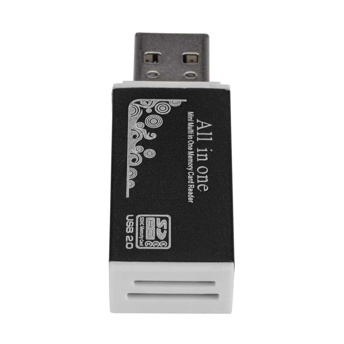 Acuvar Ultra High Speed Memory Card Reader and Writer for SD MicroSD USB Devices Plug and Play for OSX Windows and Chrome - View 3 of 5