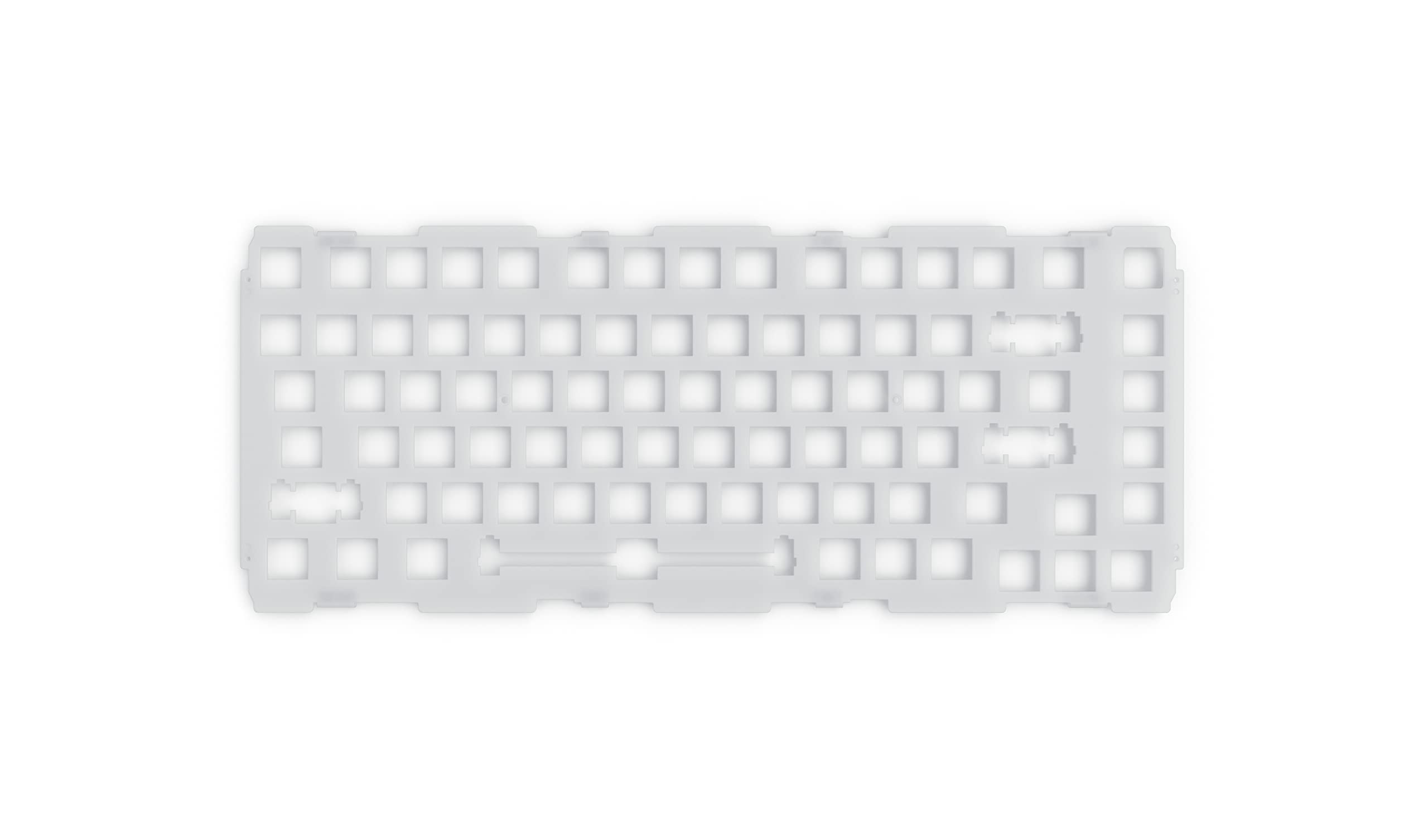 Glorious GMMK Pro 75% Polycarbonate Switch Plate for Mechanical Keyboards USB-C ANSI Layout
