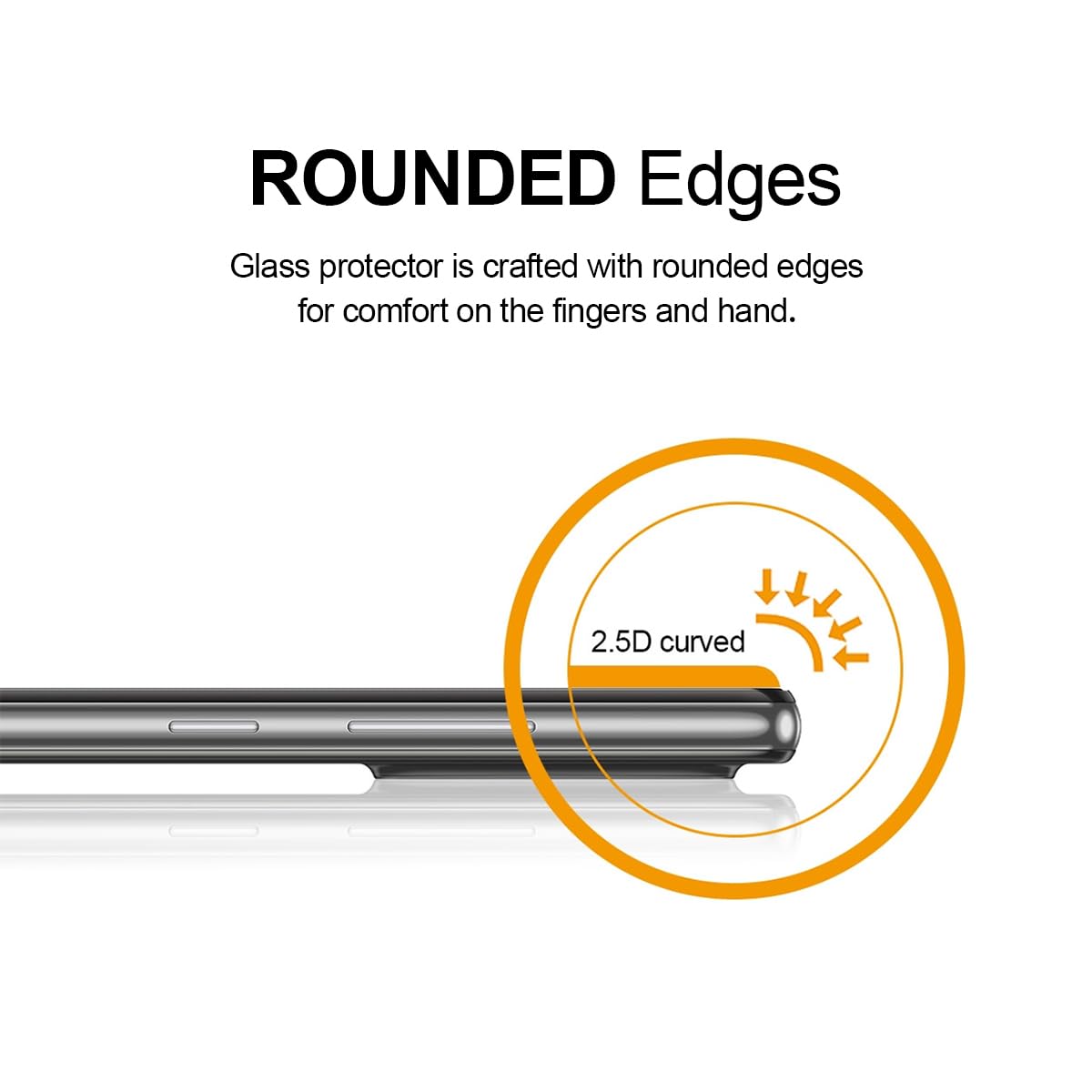 Supershieldz 3 Pack Tempered Glass Screen Protector for Samsung Galaxy A72 A72 5G Anti Scratch Bubble Free - View 3 of 5