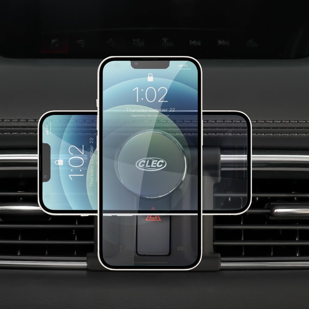 BEERTE Phone Holder for BMW 3 Series 2012-2018 and 4 Series 2013-2020 Strong Magnetic Adjustable Car Air Vent Dashboard Mount for Any Phone - View 5 of 8