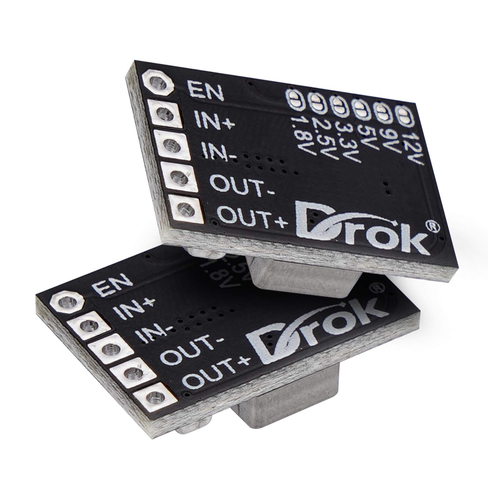 DROK DROK DC Buck Converter Mini Voltage Regulator 6pcs 4.5-20V to 5V Step Down Transformer Power Supply Stabilizer Module 3A 10W - View 6 of 8