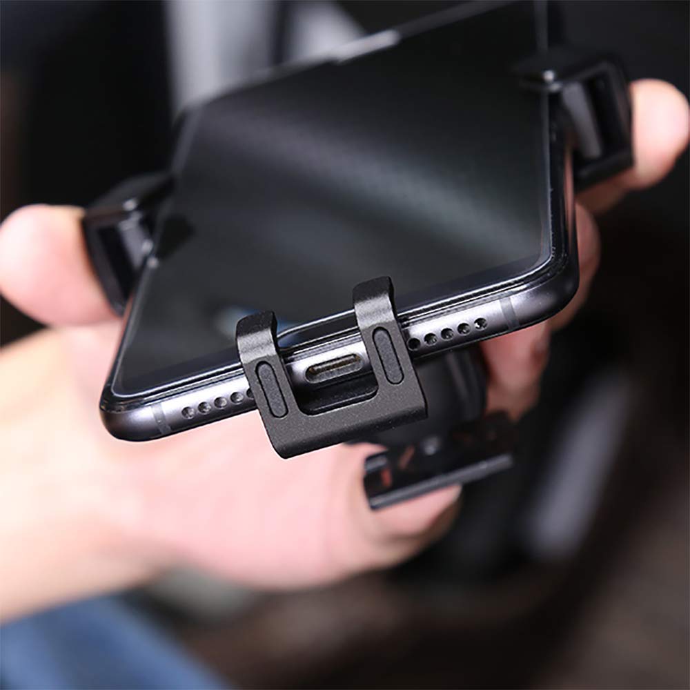 Bwen Carbon Fiber Phone Holder for BMW 3 Series 2012-2018 Adjustable Air Vent Mount 360 Rotation Compatible with iPhone 9 to 18 - View 5 of 7