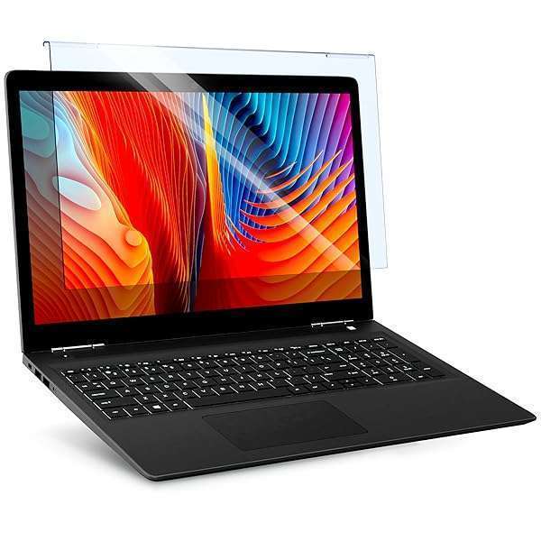 VINTEZ "VINTEZ 15.6" Blue Light Blocking Screen Protector - Anti-UV Eye Filter for Laptops & Monitors" - View 2 of 11