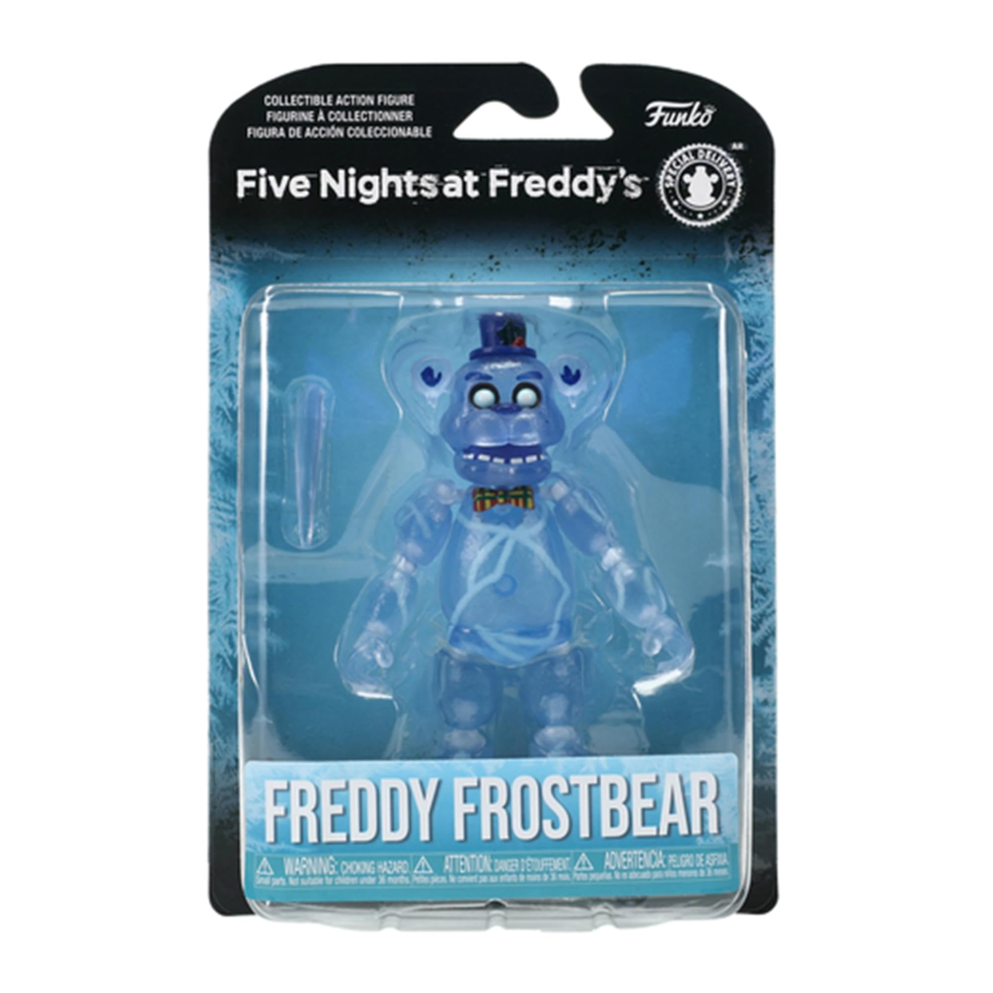 Five Nights at Freddy's Articulated Freddy Frostbear Action Figure 5 Inch Collectible Toy for Fans - View 3 of 5