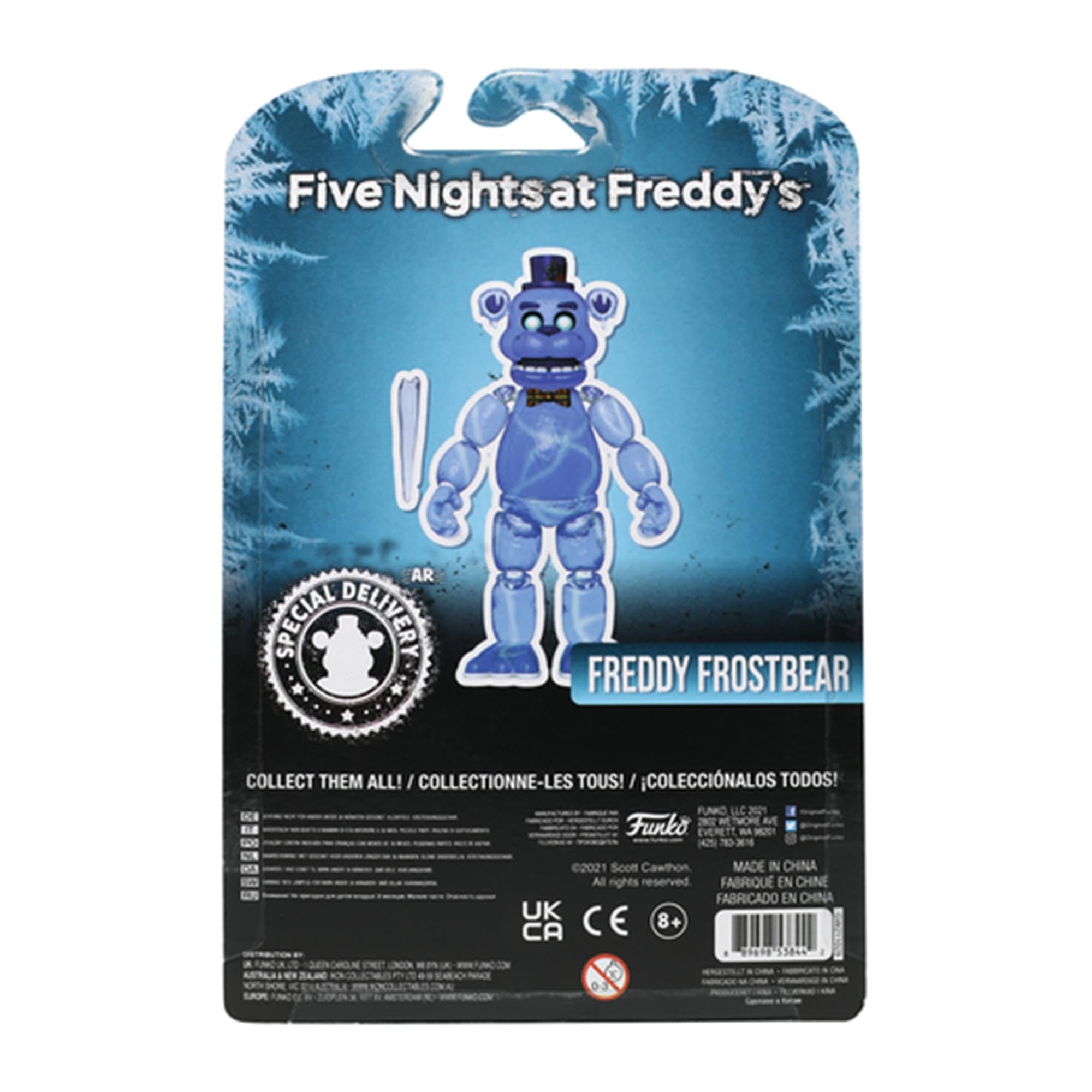 Five Nights at Freddy's Articulated Freddy Frostbear Action Figure 5 Inch Collectible Toy for Fans - View 5 of 5