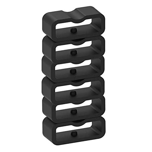 6 Pack Fastener Rings for Fitbit Luxe Inspire 3 Inspire 2 Inspire HR Ace 2 Ace 3 Silicone Replacement Watch Band Holder Loop Retainer - View 3 of 7