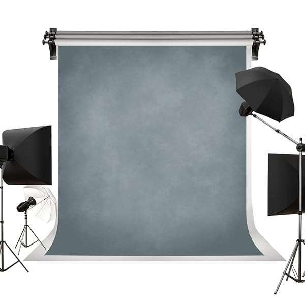 Kate Kate 5x7ft Abstract Blue Grey Backdrop for Vintage Portrait Photography - Perfect for Stunning Photos