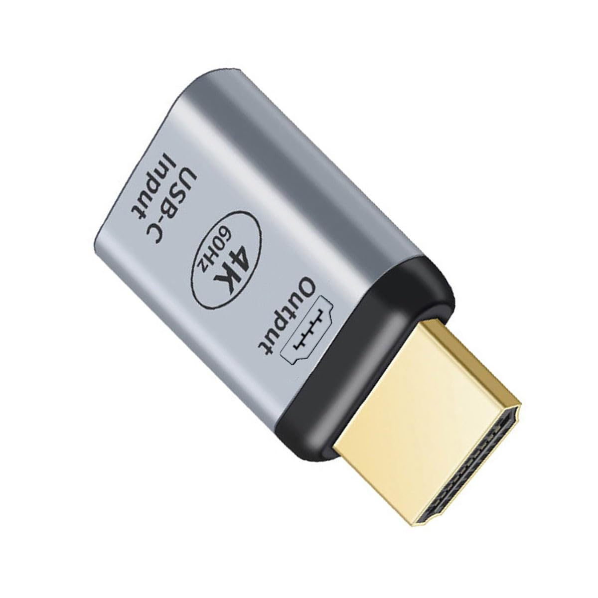 Xiwai USB-C to HDMI Adapter 4K 60Hz for Monitor Tablet Phone Laptop Not Compatible with HDMI Host to Type-C Displays