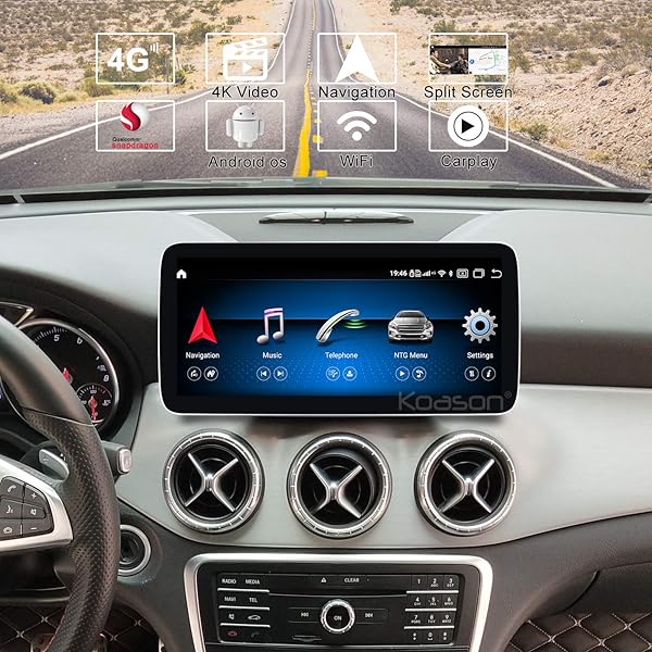 Koason "Upgrade Your Mercedes Benz A CLA GLA 2016-2018 with 10.25" Android HD Display Monitor & GPS Navigation" - View 3 of 8