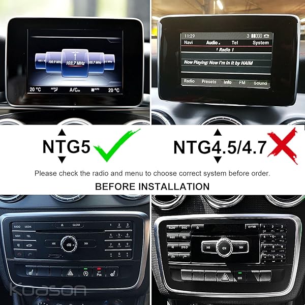 Koason "Upgrade Your Mercedes Benz A CLA GLA 2016-2018 with 10.25" Android HD Display Monitor & GPS Navigation" - View 5 of 8