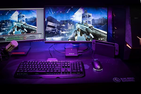 IOGEAR IOGEAR Upstream Mobile Capture Adapter: 4K Input, 1080p Output, USB-C/A Support & OBS Compatibility - View 2 of 9