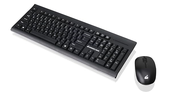 IOGEAR IOGEAR Wireless Keyboard and Mouse Combo Full-Size 2.4GHz Spill-Resistant for Mac and Windows GKM552RB - View 5 of 8