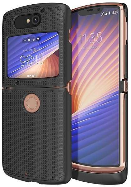Nakedcellphone Motorola RAZR 5G Case with Clip & Holster - Slim Hard Shell Cover for Moto RAZR 2020 XT2071 - View 11 of 11