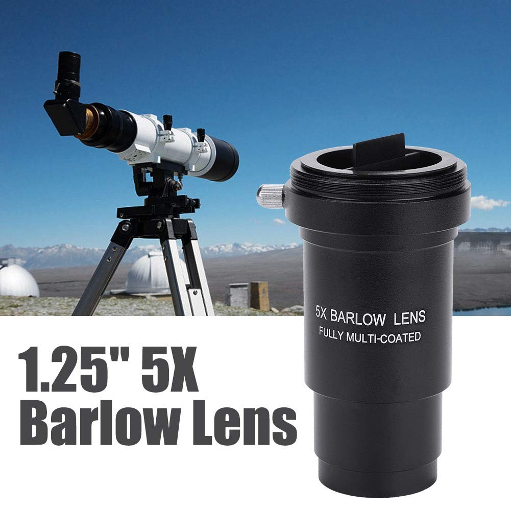 High Quality 1.25 Inch 5X Barlow Lens Multi Coated Optical Lens with M42 x 0.75mm Thread for Stable Performance - View 2 of 8