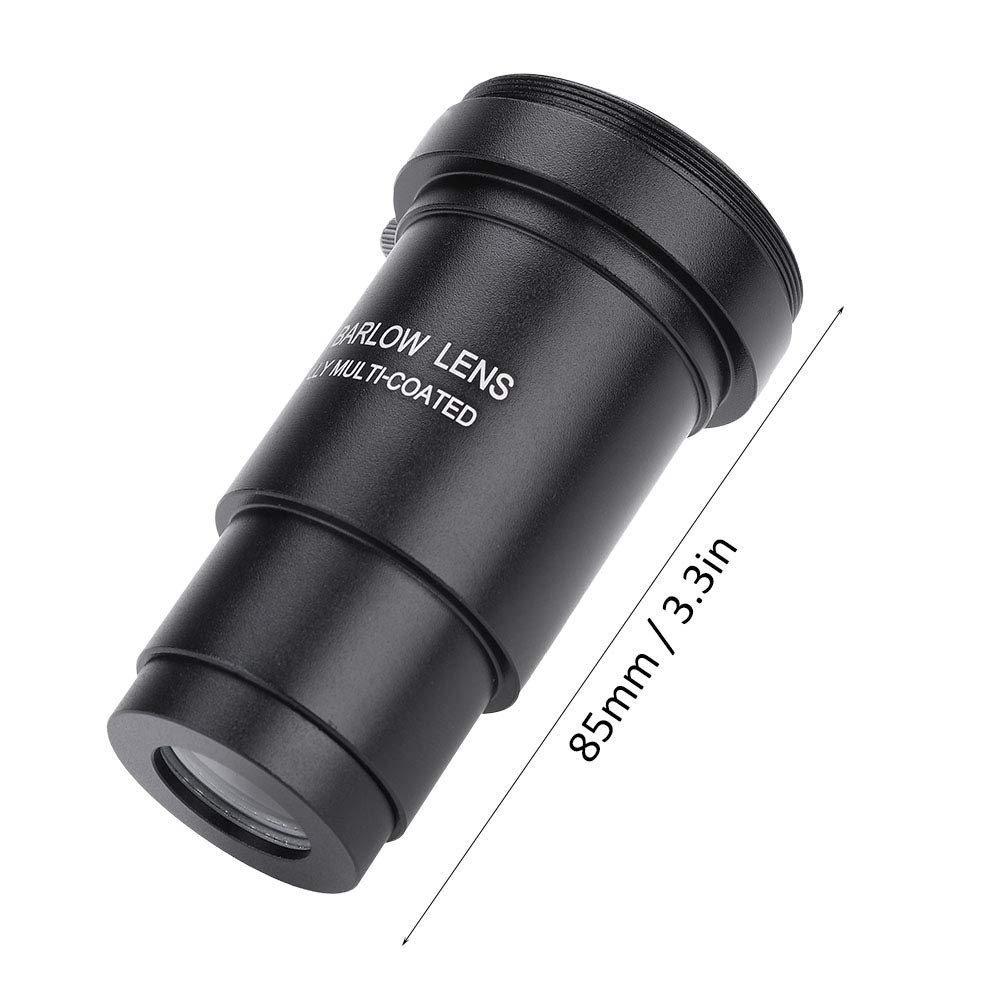 High Quality 1.25 Inch 5X Barlow Lens Multi Coated Optical Lens with M42 x 0.75mm Thread for Stable Performance - View 6 of 8