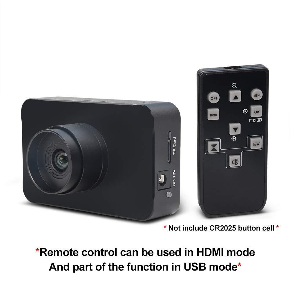 MOKOSE 4K HDMI Industry Camera C/CS-Mount Teaching Webcam with Telephoto Zoom Lens for High Quality Video Conferencing - View 2 of 9