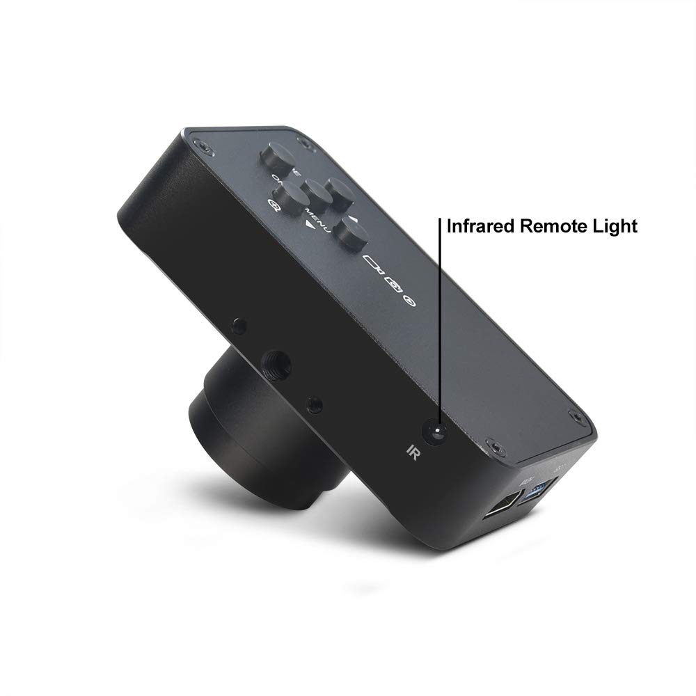 MOKOSE 4K HDMI Industry Camera C/CS-Mount Teaching Webcam with Telephoto Zoom Lens for High Quality Video Conferencing - View 5 of 9