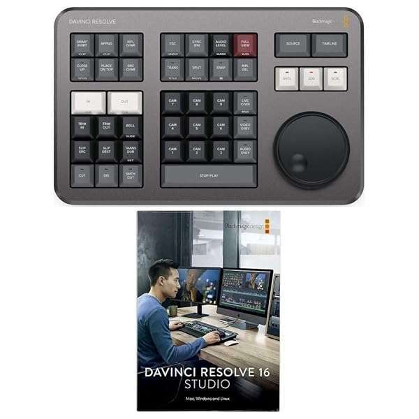 Blackmagic Design Buy Blackmagic DaVinci Resolve Speed Editor Bundle - Fast Shipping & Activation Card Included - View 2 of 6