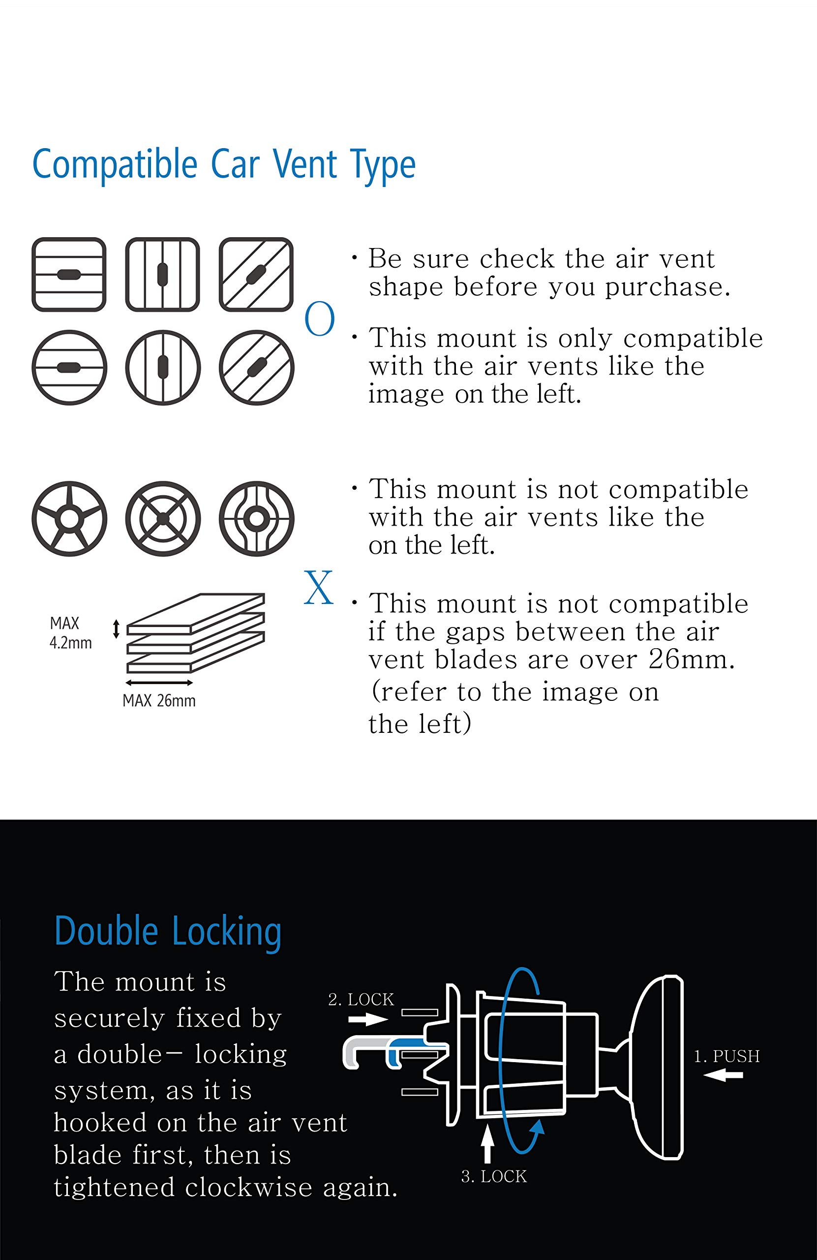 iGoSmart Pro Magnetic Air Vent Smartphone Holder Mount for Car Cell Phones Best Car Accessory for Safe Driving - View 3 of 5