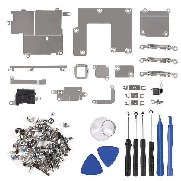 Atnsinc iPhone 11 Pro Max Inner Parts Replacement Kit: Bracket, Screws & Tools Included