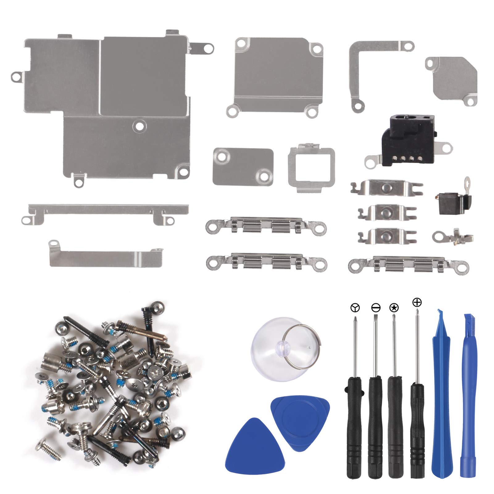 Atnsinc iPhone 11 Pro Inner Parts Replacement Kit: Bracket, Screws & Tools for Easy Repairs