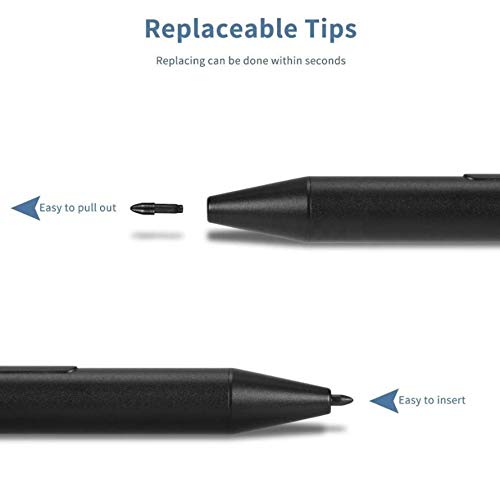 BoxWave BoxWave Stylus Pen for ASUS VivoBook Flip 14 TP410UA ActiveStudio Ultra Fine Tip Electronic Stylus Jet Black - View 7 of 10