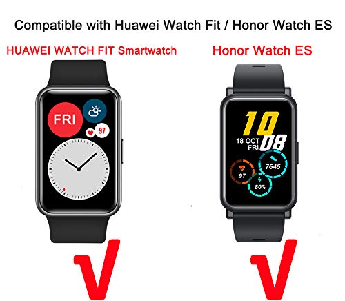 Youniker Youniker 6 Pack Screen Protector Film for Huawei Watch Fit Honor Watch ES Smartwatch Crystal Clear HD Anti-Scratch Anti-Fingerprint Cover - View 3 of 9