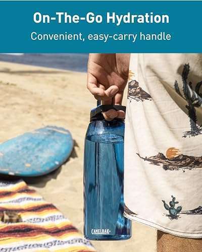 CamelBak Buy CamelBak Chute Mag 50oz BPA-Free Water Bottle - Magnetic Cap, Tritan Renew, Charcoal Color - View 6 of 7