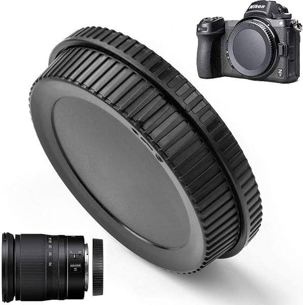 WH1916 Z50 Rear Lens Cap and Body Cap Set for Nikon Z50 Z5 Z6 Z7 Compatible with Z Mount Replace LF-N1 and BF-N1 Caps - View 4 of 4