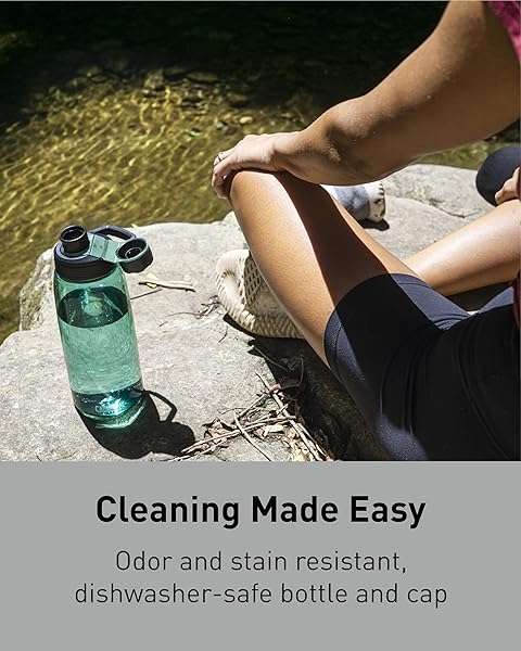 CamelBak Buy CamelBak Chute Mag 50oz BPA-Free Water Bottle - Magnetic Cap, Tritan Renew, Clear Design - View 8 of 8