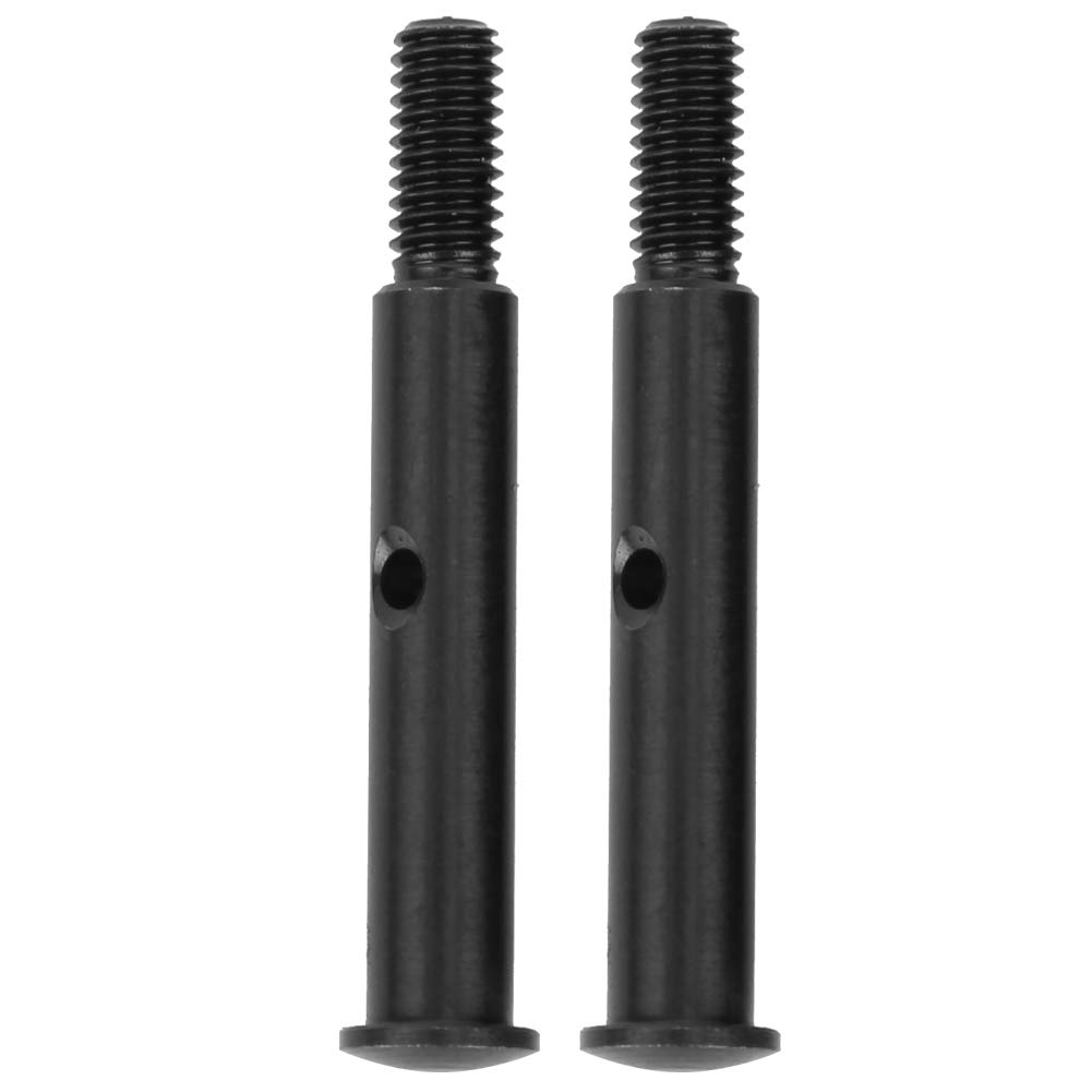 Durable Metal Front Axle 2Pcs for 2WD RC Car Upgrade Accessory
