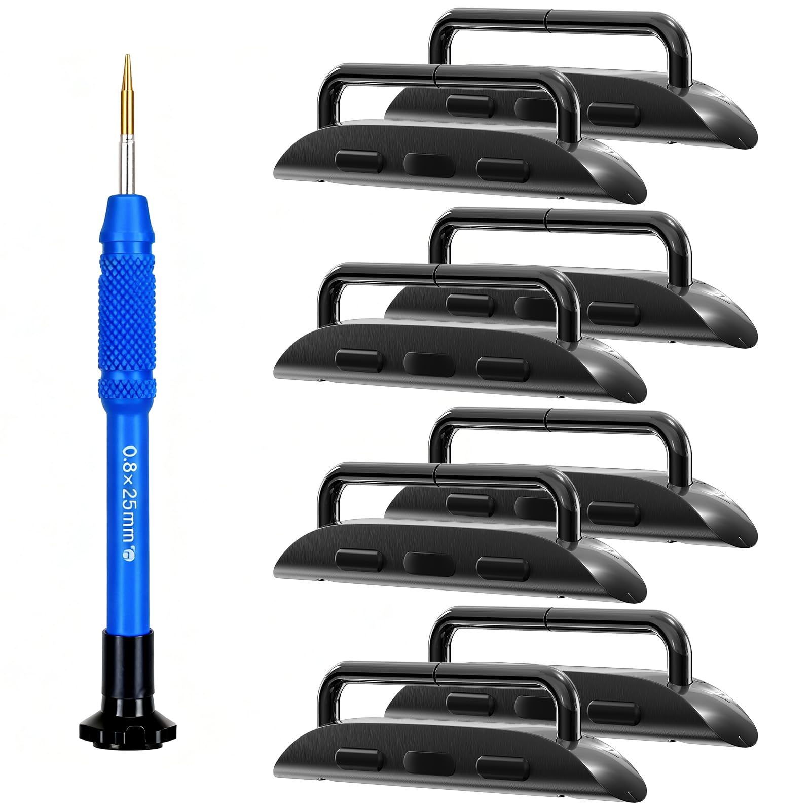 OMECKY Watch Band Connectors Adapter for Apple Watch Ultra Series 10 9 8 7 6 5 4 SE 3 2 1 Compatible with Various Sizes