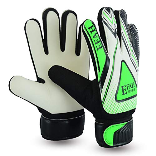 EFAH SPORTS Top EFAH SPORTS Soccer Goalie Gloves for Kids - Strong Grip Football Gloves for Boys