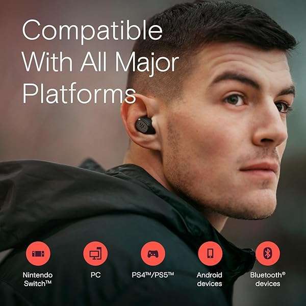 EPOS EPOS GTW 270 Hybrid Wireless Gaming Earbuds: Bluetooth, Noise Reduction, IPX5, 20H Playtime & Ergonomic Fit - View 6 of 10