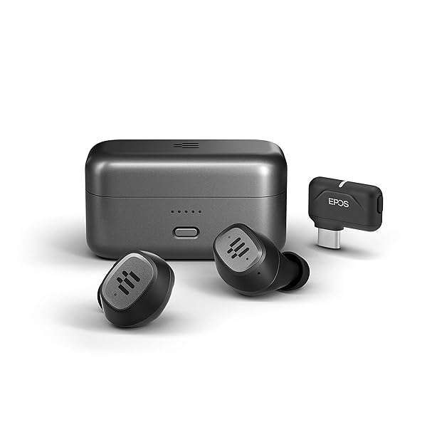EPOS EPOS GTW 270 Hybrid Wireless Gaming Earbuds: Bluetooth, Noise Reduction, IPX5, 20H Playtime & Ergonomic Fit - View 2 of 10
