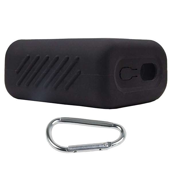 co2CREA co2CREA Silicone Cover for JBL GO3 - Eco Waterproof Black Case for Ultra Portable Bluetooth Speaker - View 7 of 7