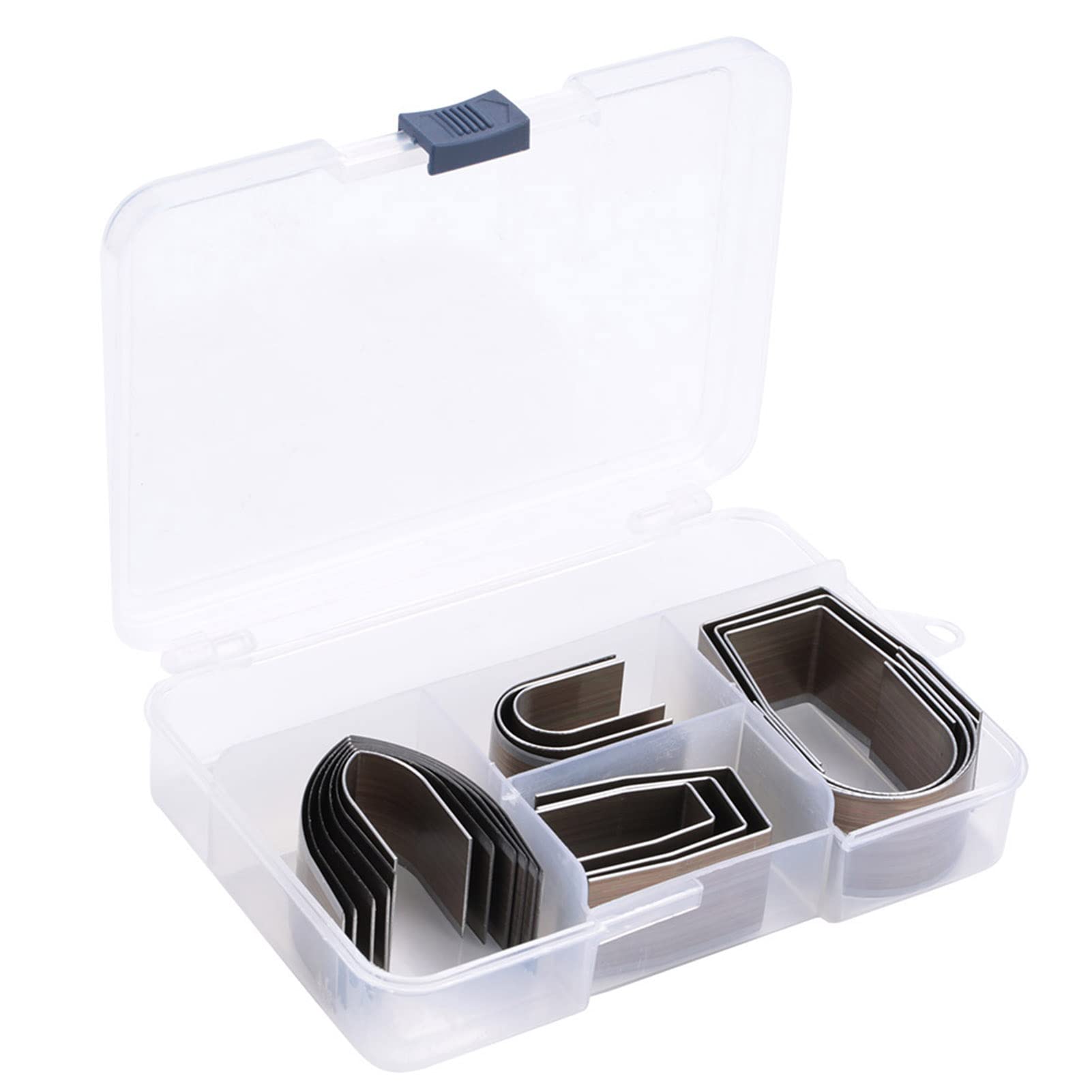 Leather Working Tool Half Round End Punch Set 18pcs for DIY Embossing Punching Cutting and Grinding - View 2 of 9