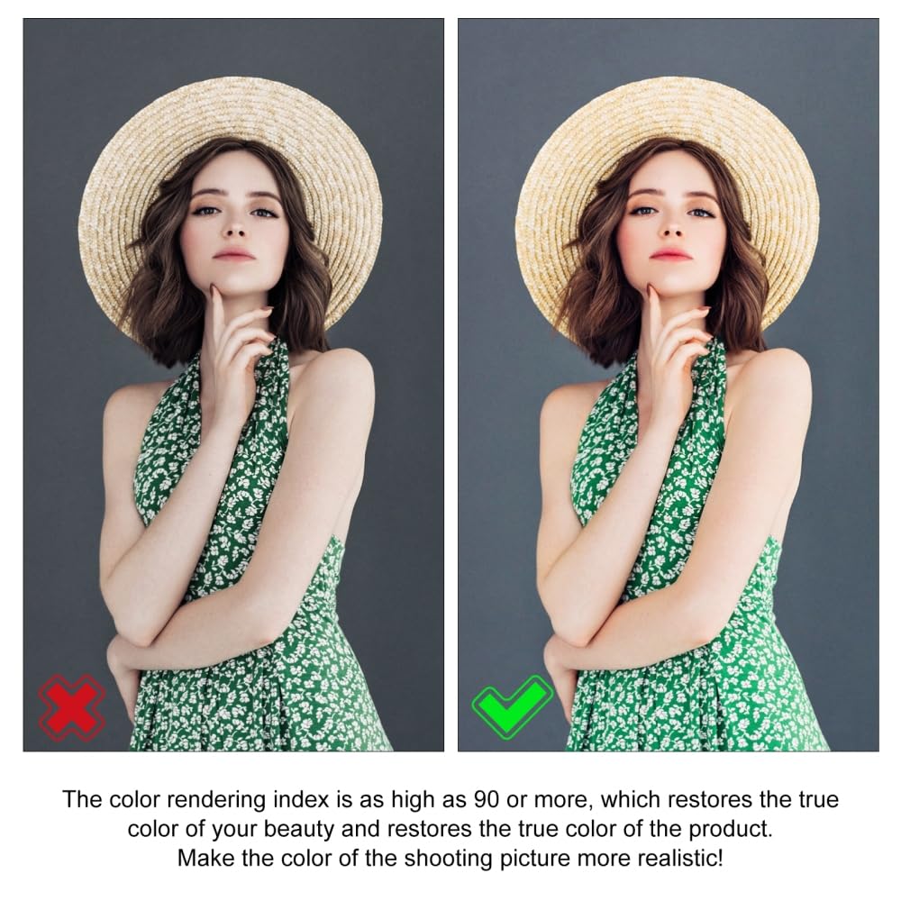 PULUZ LED Video Light 64 LED Dimmable Fill Light with 3 Cold Shoe for Canon Nikon Sony DSLR Cameras - View 6 of 9